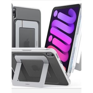 TORRAS Protective Case with Kickstand iPad Mini 7th Gen 2024 Mini 6 2021 White